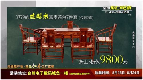 省錢新方式 走進原產地，精品紅木和家電配件直銷大放送